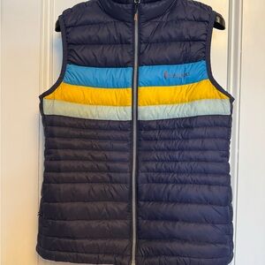 Cotopaxi Blue Puffer Vest - Women’s Small